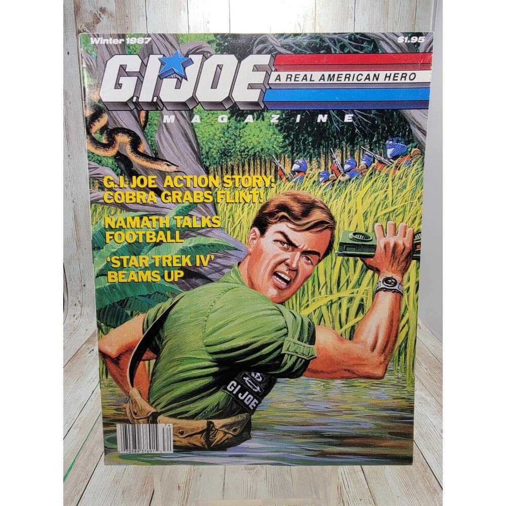 G.I. Joe A Real American Hero Magazine Winter 1987